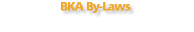 BKA By-Laws 